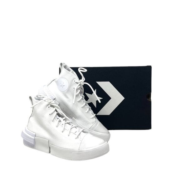 Converse CX Disrupt HI White High Top Women's Size Canvas 171757C - Picture 3 of 10